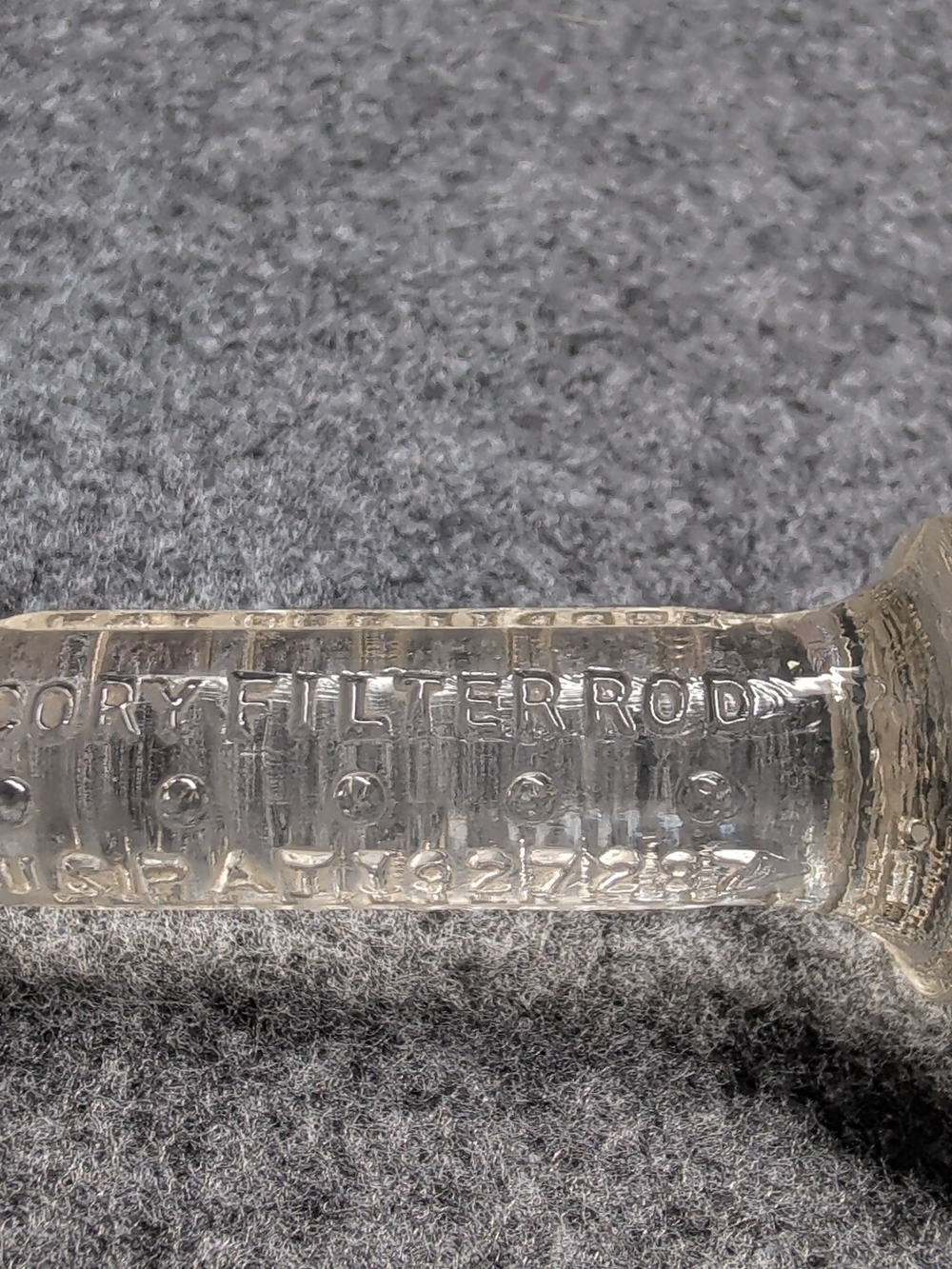 Vntg Cory Glass Filter Rod - Picture 4 of 6